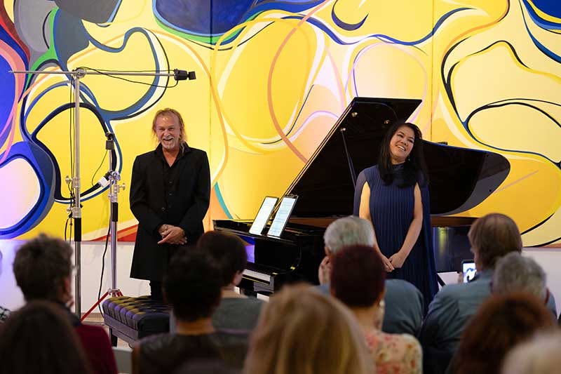 Dr. Alexandria Le and Dr. Philip Fortenberry at RDA Performs