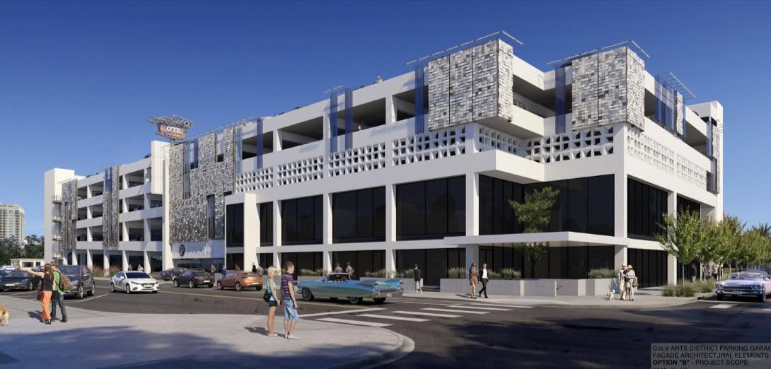 City of Las Vegas Arts District Parking Garage
