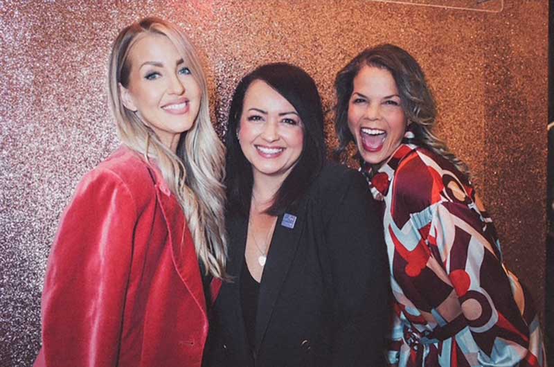 Adreanne Harris-McMillian and Christina Vela-Vreeland