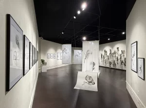 Sapira Cheuk’s traveling exhibition, "Transmitting Figures" is stunning.